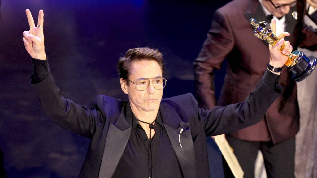 RDJ Oscar